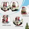 S/2 Christmas Snow Globe, Santa Claus Snowman Snowglobes Figurines, Snow Globes,Santa Snow Globe,Christmas Snow Globes